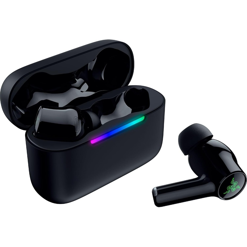image:imageRazer Hammerhead V3 X HyperSpeed Wireless MultiPlatform Gaming Earbuds  24GHz amp Bluetooth 53 Up to 35 Hr Battery THX Spatial Audio for Smartphones PC Laptop Tablet PS5 Steam Deck  Black